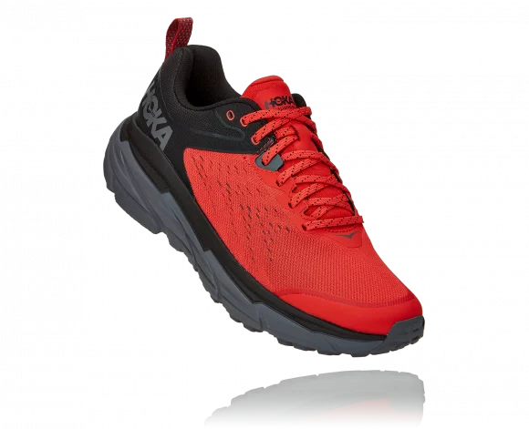 Hoka One One HOKA Men's Challenger Atr 6 Trail Running Shoes In Fiesta/Black 1 Hoka One One HOKA Men's Challenger Atr 6 Trail Running Shoes In Fiesta/Black