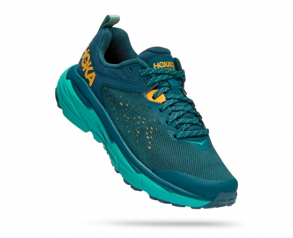 Hoka One One HOKA Women's Challenger 6 Running Shoes In Deep Teal/Water Garden 1 Hoka One One HOKA Women's Challenger 6 Running Shoes In Deep Teal/Water Garden