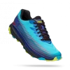 Hoka One One HOKA Men's Torrent 2 All-Terrain Running Shoes In Scuba Blue/Black