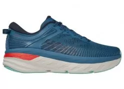 Hoka One One HOKA Men's Bondi 7 Shoes In Real Teal/Outer Space