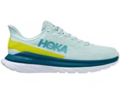 Hoka One One HOKA Men's Mach Shoes 4 In Blue Glass/Evening Primrose