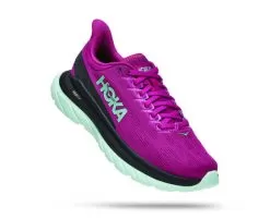 Hoka One One HOKA Women's Mach 4 Running Shoes In Festival Fuchsia/Black