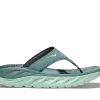 Hoka One One HOKA Women's Ora Recovery Flip Sandal In Trellis/Mist Green