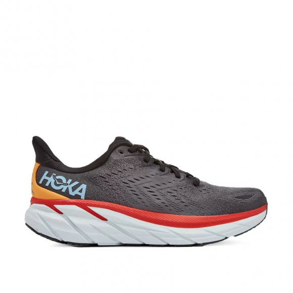Hoka One One HOKA Men's Clifton 8 Shoes In Anthracite/Castlerock 1 Hoka One One HOKA Men's Clifton 8 Shoes In Anthracite/Castlerock