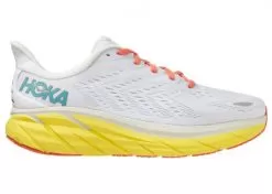 Hoka One One HOKA Men's Clifton 8 Shoes In Blanc De Blanc/Illuminating