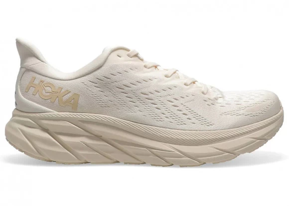 Hoka One One HOKA Men's Clifton 8 Shoes In Eggnog/Shifting Sand 1 Hoka One One HOKA Men's Clifton 8 Shoes In Eggnog/Shifting Sand