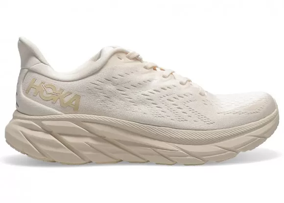 Hoka One One HOKA Women's Clifton 8 Shoes In Eggnog/Shifting Sand 1 Hoka One One HOKA Women's Clifton 8 Shoes In Eggnog/Shifting Sand