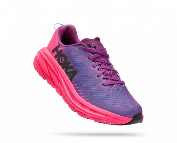Hoka One One HOKA Women's Rincon 3 Shoes In Beautyberry/Knockout Pink 1 Hoka One One HOKA Women's Rincon 3 Shoes In Beautyberry/Knockout Pink