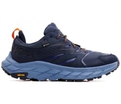 Hoka One One HOKA Men's Anacapa Low Gore-Tex Hiking Shoes In Outer Space/Mountain Spring