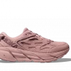 Hoka One One HOKA Clifton L Suede Shoes In Pale Mauve