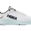 Hoka One One HOKA Women's Solimar Running Shoes In Blanc De Blanc/Blue Glass