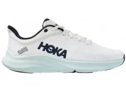 Hoka One One HOKA Women's Solimar Running Shoes In Blanc De Blanc/Blue Glass