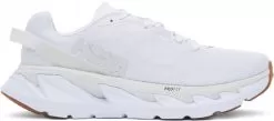 Hoka One One White & Grey Elevon 2 Sneakers