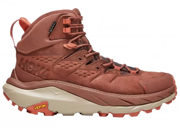 Hoka One One HOKA Men's Kaha 2 Gore-Tex Hiking Shoes In Cappuccino/Baked Clay 1 Hoka One One HOKA Men's Kaha 2 Gore-Tex Hiking Shoes In Cappuccino/Baked Clay