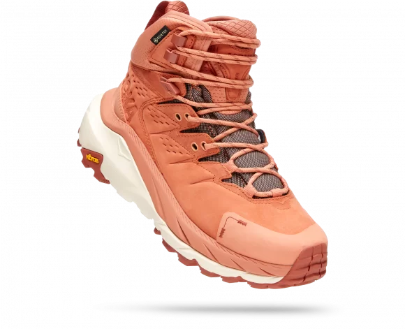 Hoka One One HOKA Women's Kaha 2 GORE-TEX Hiking Shoes In Sun Baked/Baked Clay 1 Hoka One One HOKA Women's Kaha 2 GORE-TEX Hiking Shoes In Sun Baked/Baked Clay
