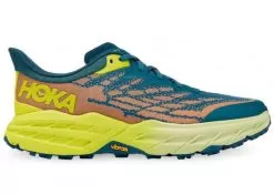 Hoka One One HOKA Men's Speedgoat 5 All-Terrain Running Shoes In Blue Coral/Evening Primrose