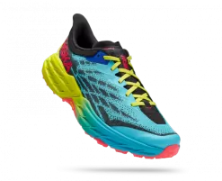 Hoka One One HOKA Men's Speedgoat 5 Running Shoes In Scuba Blue/Black