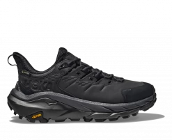Hoka One One HOKA Women's Kaha 2 Low GORE-TEX Hiking Shoes In Black