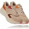Hoka One One HOKA Bondi L Suede Shoes In Shifting Sand/Multi