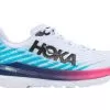 Hoka One One HOKA Men's Mach Shoes 5 In White/Scuba Blue