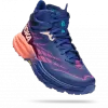 Hoka One One HOKA Women's Speedgoat 5 Mid GORE-TEX Hiking Shoes In Bellwether Blue/Camellia