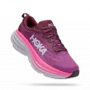Hoka One One HOKA Women's Bondi 8 Running Shoes In Beautyberry/Grape Wine