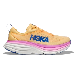 Hoka One One HOKA Women's Bondi 8 Running Shoes In Impala/Cyclamen