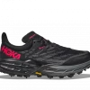 Hoka One One HOKA Women's Speedgoat 5 GORE-TEX Spike Hiking Shoes In Black
