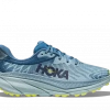 Hoka One One HOKA Men's Challenger 7 Running Shoes In Stone Blue/Evening Primrose