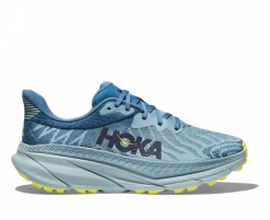 Hoka One One HOKA Men's Challenger 7 Running Shoes In Stone Blue/Evening Primrose