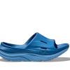 Hoka One One HOKA Ora Recovery Slide 3 Shoes Sandal In Coastal Sky/All Aboard
