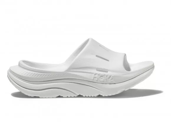 Hoka One One HOKA Ora Recovery Slide 3 Shoes Sandal In White 1 Hoka One One HOKA Ora Recovery Slide 3 Shoes Sandal In White