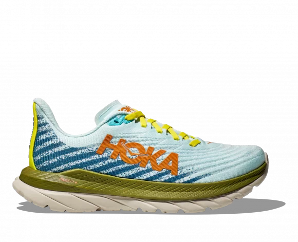 Hoka One One HOKA Women's IRONMAN Mach 5 Running Shoes In Cooling Oasis/Multi 1 Hoka One One HOKA Women's IRONMAN Mach 5 Running Shoes In Cooling Oasis/Multi