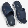 Skechers Arch Fit® Adjustable Strap Slides Navy WW 15