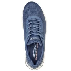 Skechers Women's Bobs Pulse Air Sassy Sauce Runners Slate Blue -Fashion Shoes Shop 117127 slt b large
