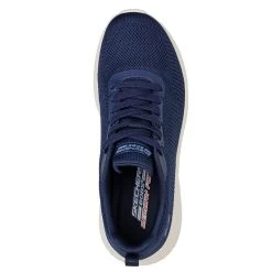 Skechers Women's Bobs Sport Squad Chaos - Face Off Runners Navy / White -Fashion Shoes Shop 117209 nvy b large
