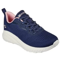 Skechers Women's Bobs Squad Chaos Cosmic Feel Runners Navy -Fashion Shoes Shop 117227 nvy large 1