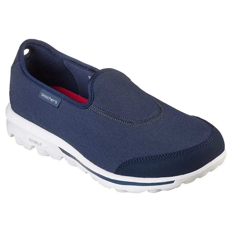 Skechers Women's Go Walk Classic - Ideal Sunset Slip-On Runners Navy 3 Skechers Women's Go Walk Classic - Ideal Sunset Slip-On Runners Navy - Image 3