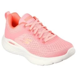 Skechers Women's Go Run Lite Trainers Pink / Coral -Fashion Shoes Shop 129423 pkcl large