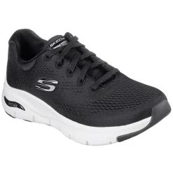 Skechers Women's Arch Fit Big Appeal Trainers Black / White -Fashion Shoes Shop 149057 bkw large