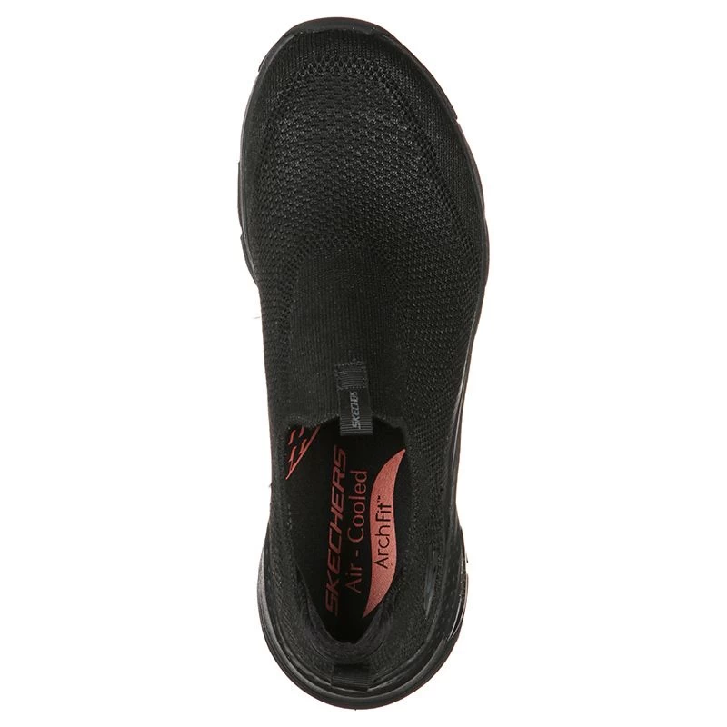 Skechers Women's Arch Fit Keep It Up Trainers Black 4 Skechers Women's Arch Fit Keep It Up Trainers Black - Image 4