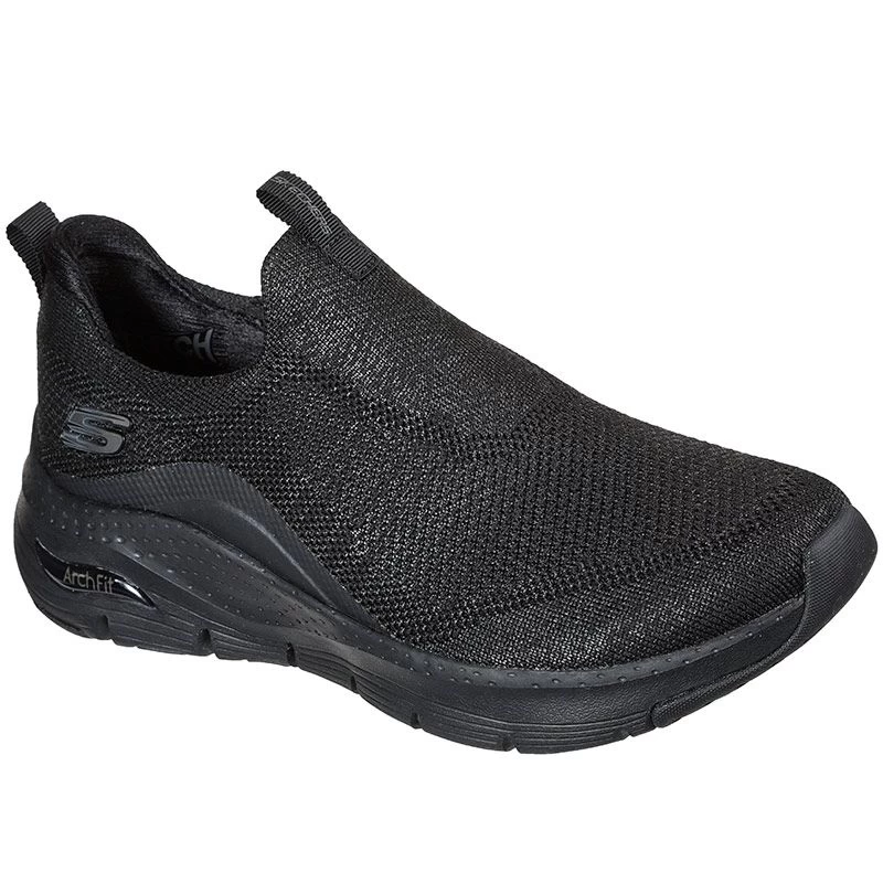 Skechers Women's Arch Fit Keep It Up Trainers Black 3 Skechers Women's Arch Fit Keep It Up Trainers Black - Image 3