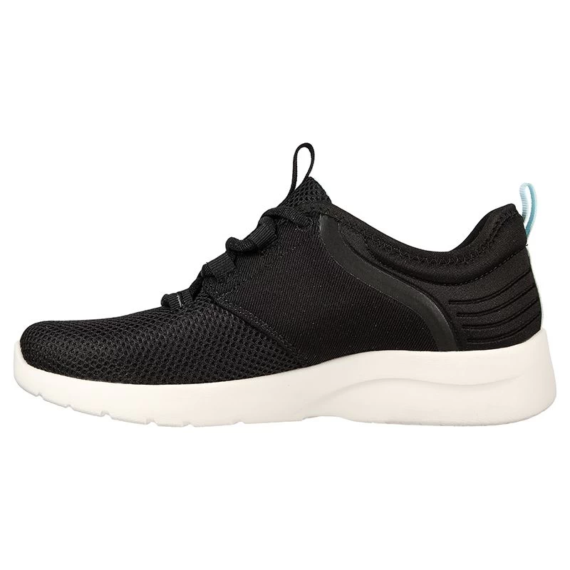 Skechers Women's Dynamight 2.0 Momentous Runners Black / Aqua 2 Skechers Women's Dynamight 2.0 Momentous Runners Black / Aqua - Image 2