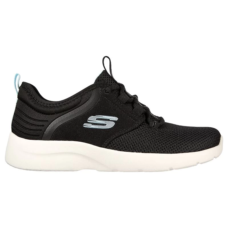 Skechers Women's Dynamight 2.0 Momentous Runners Black / Aqua 1 Skechers Women's Dynamight 2.0 Momentous Runners Black / Aqua