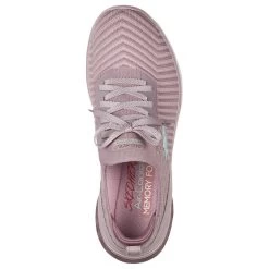 Skechers Women's Glide Step Sport Level Up Trainers Mauve -Fashion Shoes Shop 149553 mve b large