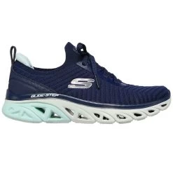 Skechers Women's Glide Step Sport Level Up Trainers Navy / Aqua