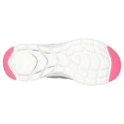 Skechers Women's Flex Appeal 4.0 - Elegant Ways Runners Grey / Multi Trim -Fashion Shoes Shop 149580 gmlt c large