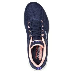 Skechers Women's Flex Appeal 4.0 - Elegant Ways Runners Navy / Multi Trim -Fashion Shoes Shop 149580 nvmt b large