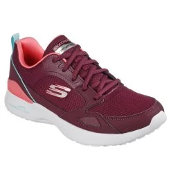 Skechers Women's Skech-Air Dynamic Carefree Way Trainers Burgundy / Pink -Fashion Shoes Shop 149663 bupk large