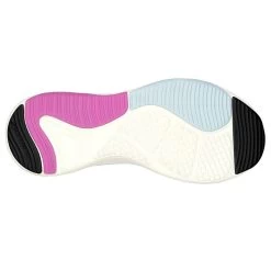 Skechers Women's D'Lux Fitness - Roam Free Runners Black / Multi Trim -Fashion Shoes Shop 149835 bkmt c large